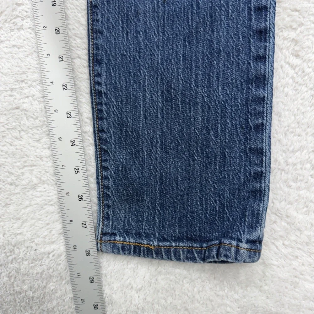 Levi's 501 Premium Button Fly Jeans Mens W30 L30 Dark Wash‎ Denim Pants 30x30